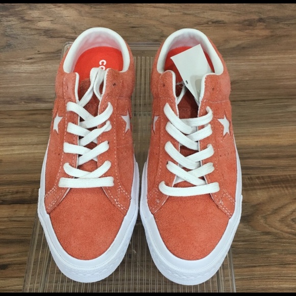Converse Shoes - Converse One Star ⭐️ Slip On Mule Coral NWT